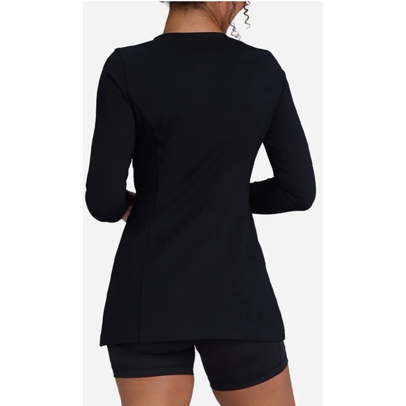 Bad Birdie Long Sleeve High Slit Tunic Crewneck Athletic Pullover Golf Tennis XS - Picture 5 of 14